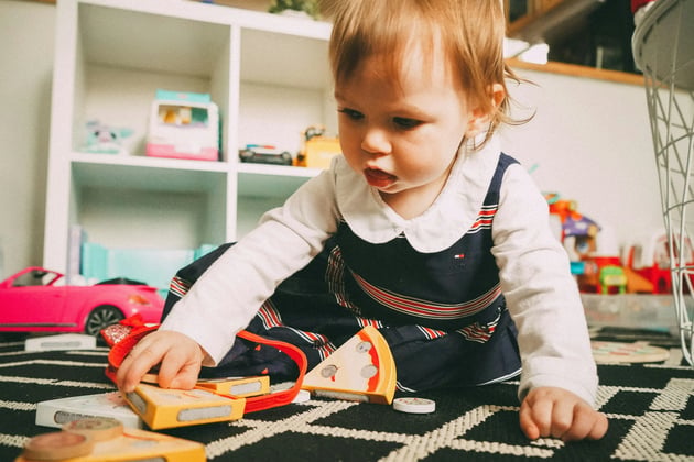 Toddler in daycare